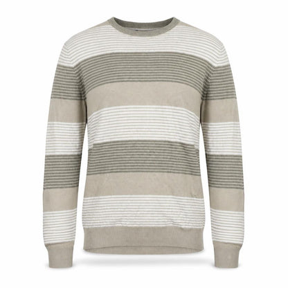 Mens UK Size M Marks and Spencer Beige Pullover Jumper