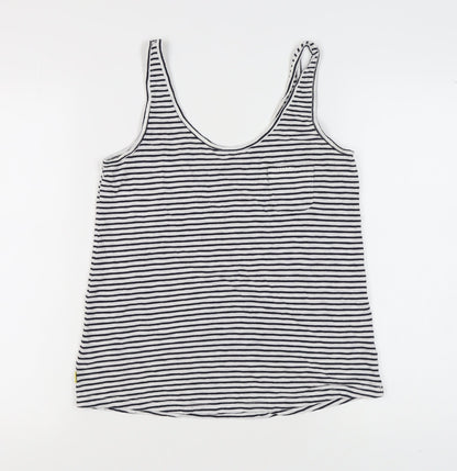 Womens UK Size 8 Superdry Black Basic Tank