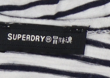 Womens UK Size 8 Superdry Black Basic Tank