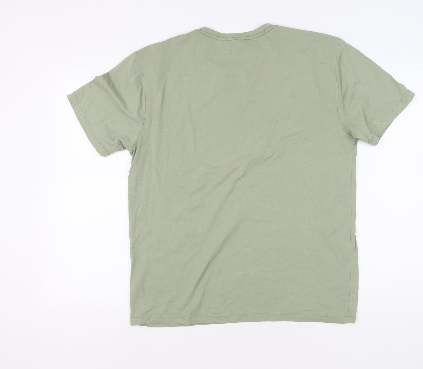 Reiss Men's XL Green Crew Neck T-Shirt