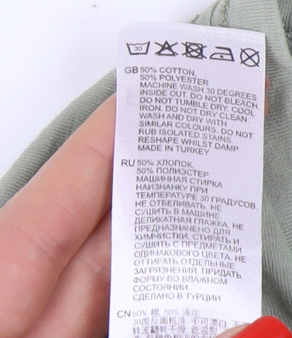 Reiss Men's XL Green Crew Neck T-Shirt