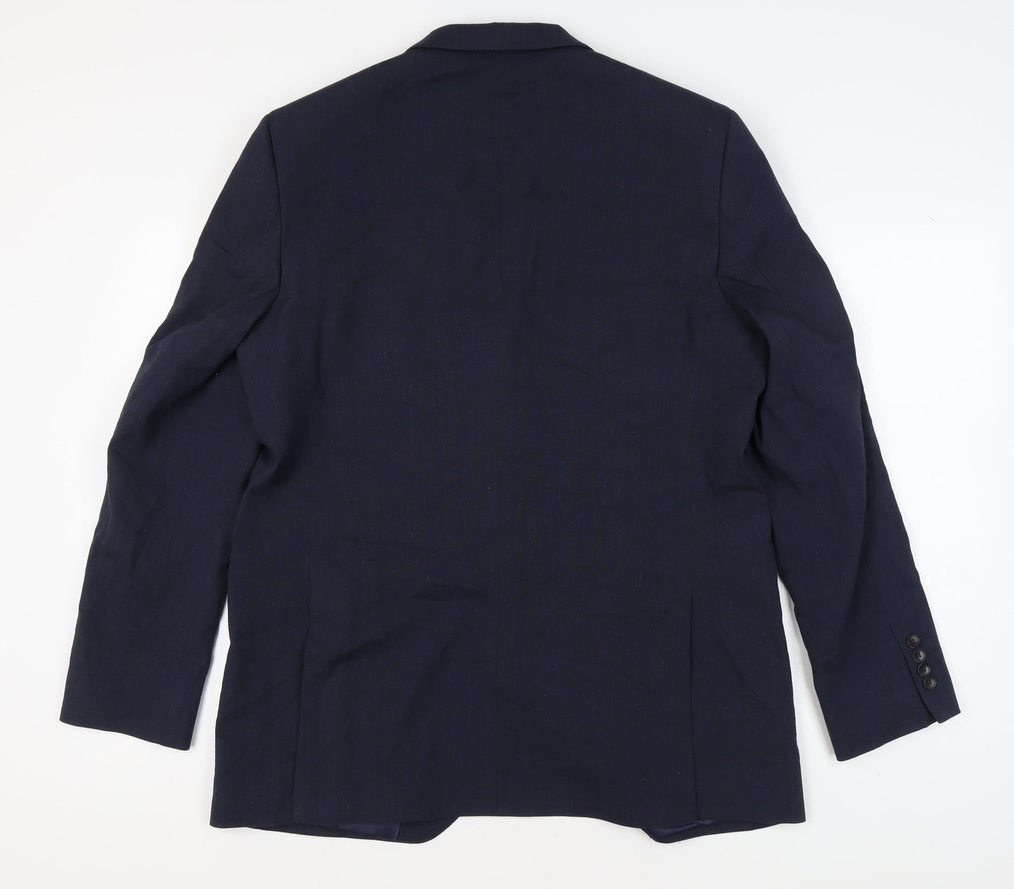 Mens UK Size 44 Marks and Spencer Regular Blue Suit Jacket