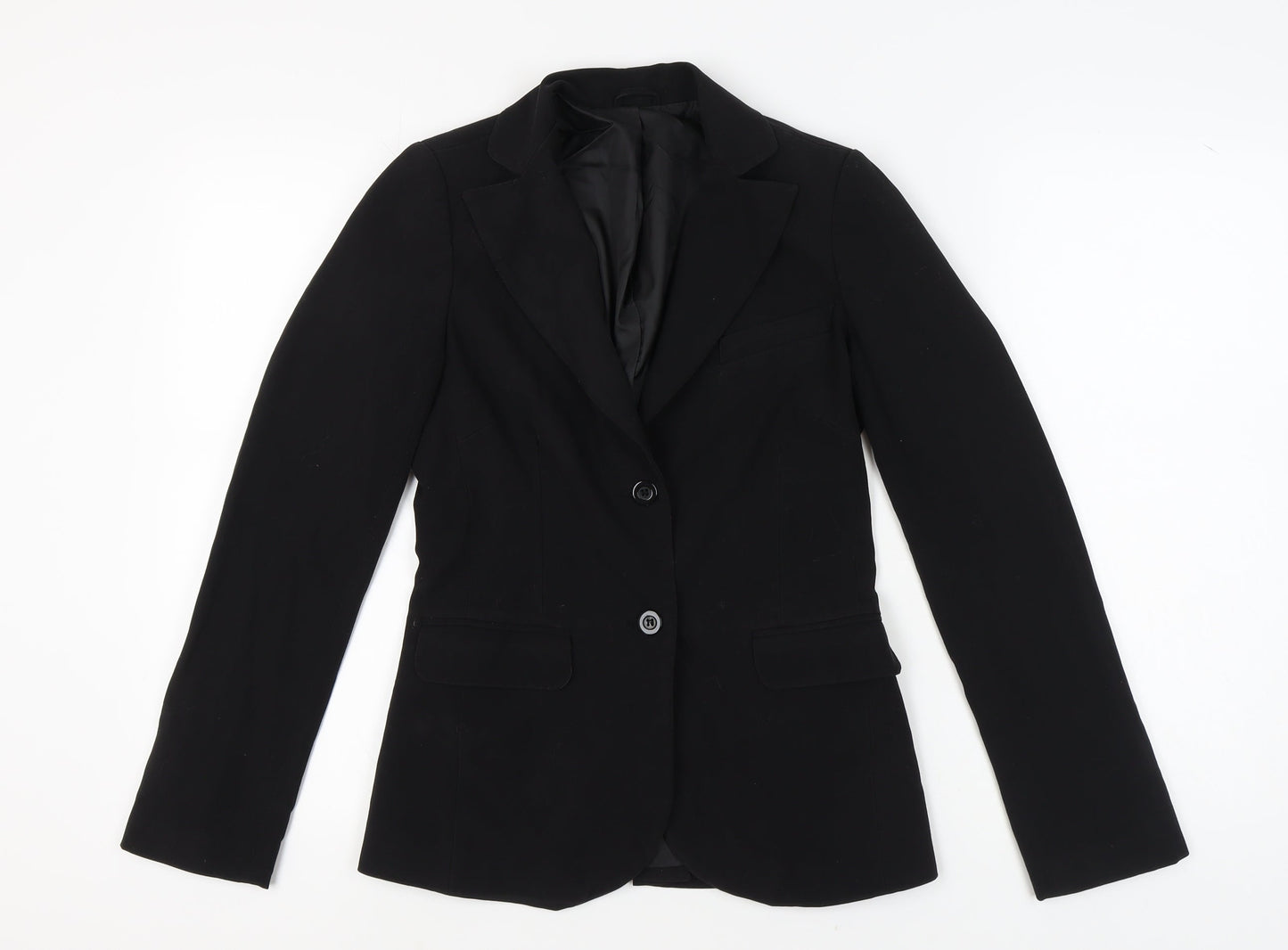 Topshop Women's Black Blazer Size 8 Classic Business