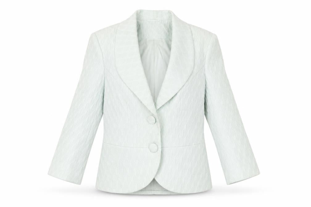 Womens UK Size 12 Alex & Co. Regular Green Blazer