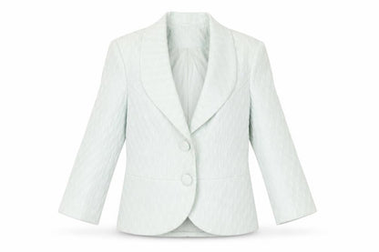 Womens UK Size 12 Alex & Co. Regular Green Blazer