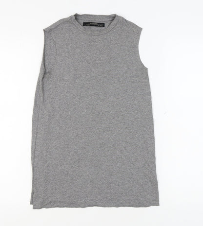 AllSaints Women's Grey Sleeveless Tank Top - Size S
