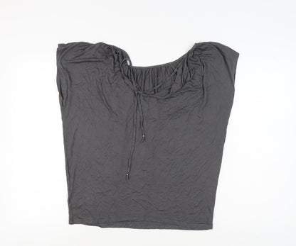 Gap Women's Grey Sleeveless Top - Size M