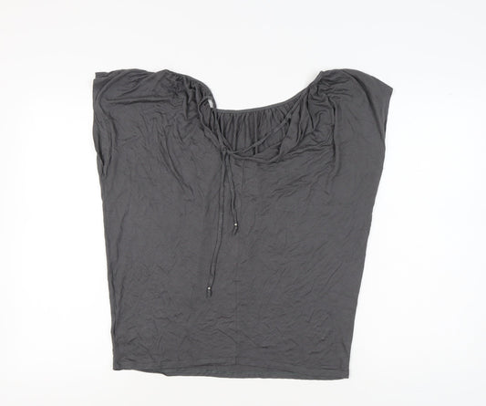 Gap Women's Grey Sleeveless Top - Size M