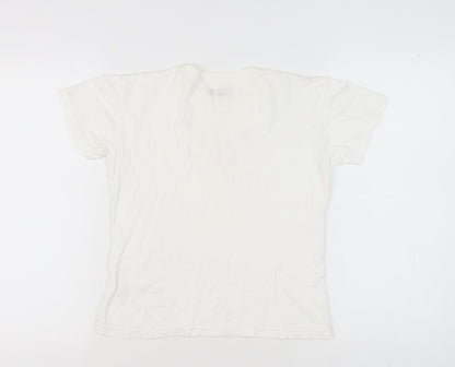 Womens UK Size M PUMA White Basic T-Shirt