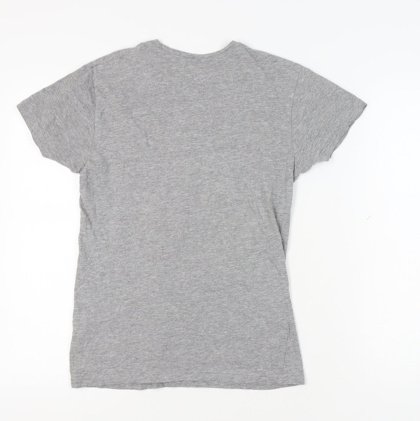 Unisex Adults UK Size S The Simpsons Grey  T-Shirt