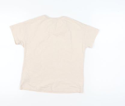 Marks and Spencer Girls Beige Harry Potter T-Shirt Size 10