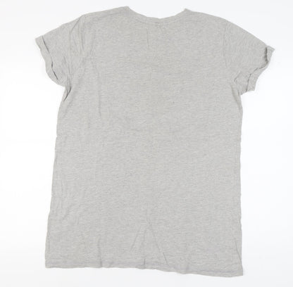 Disney Women’s Grey Cartoon T-Shirt Nightshirt M
