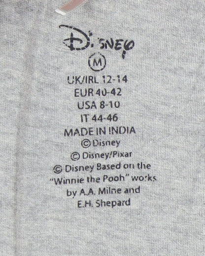 Disney Women’s Grey Cartoon T-Shirt Nightshirt M