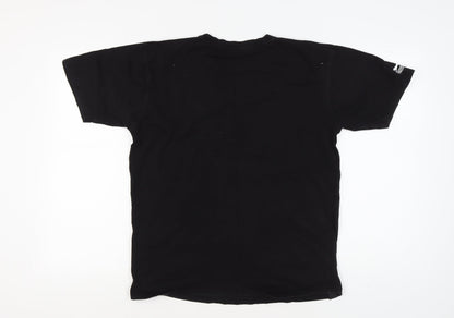 Slazenger Men's Black Medium T-Shirt with Logo