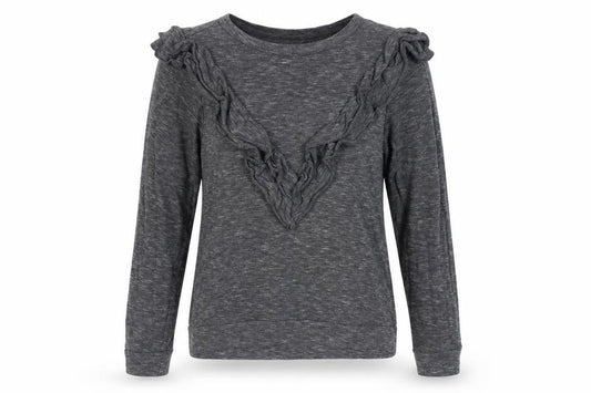 Womens UK Size S Marc New York Grey Basic T-Shirt