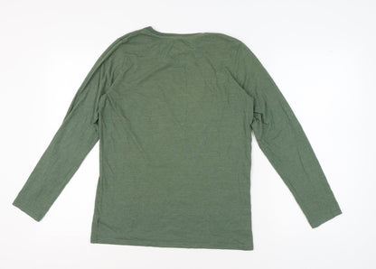 Marks and Spencer Teens Green Star Wars Long Sleeve T-Shirt