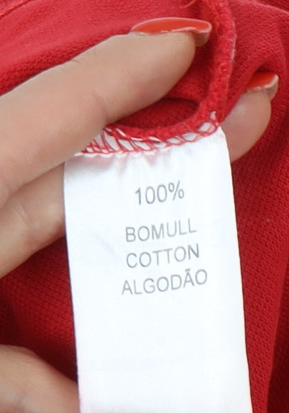 Park Lane Men's Red Polo Shirt XL Short Sleeve