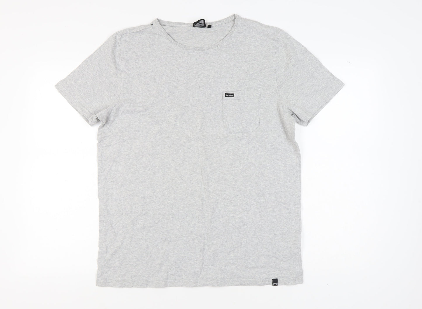 Mens UK Size L Animal Grey  T-Shirt