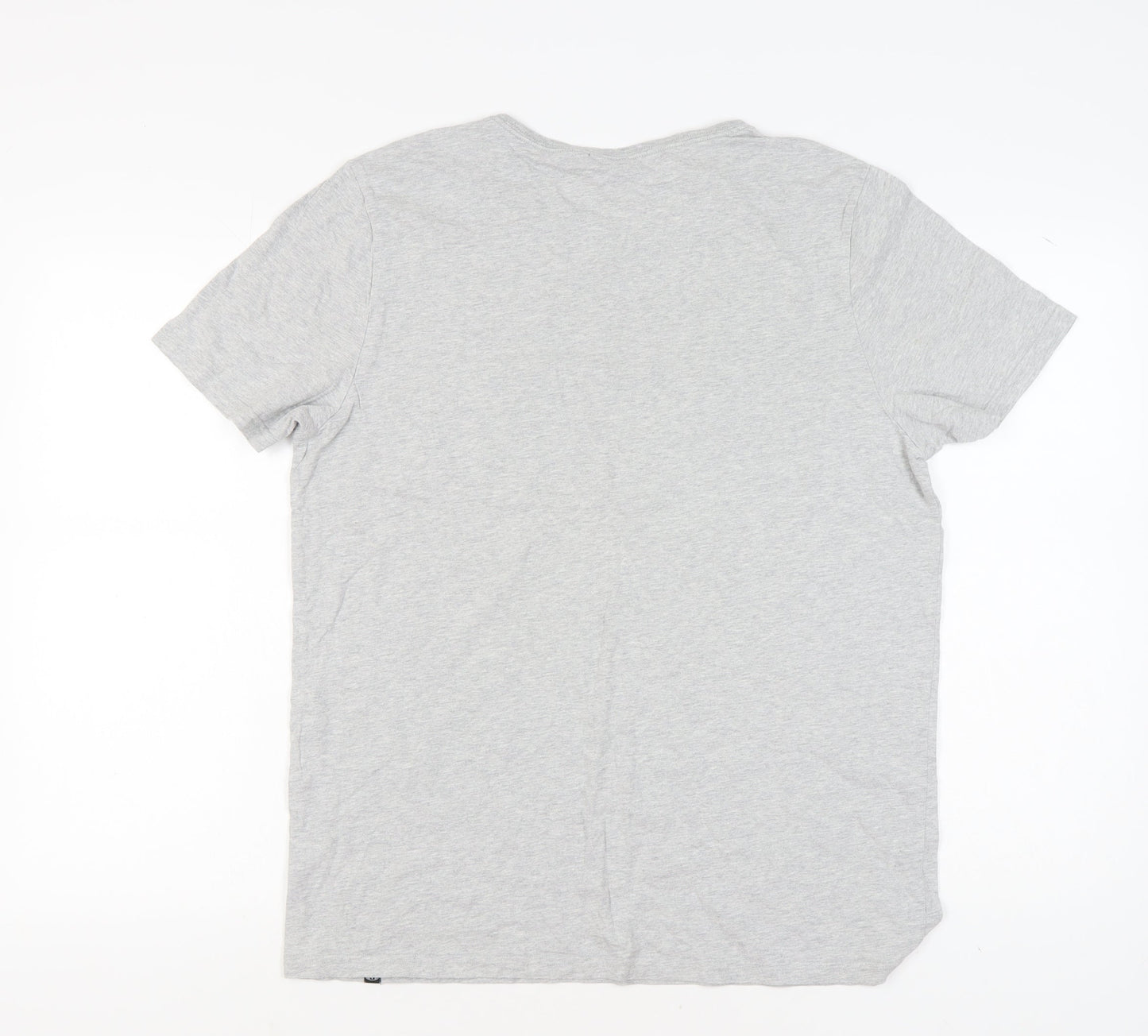 Mens UK Size L Animal Grey  T-Shirt
