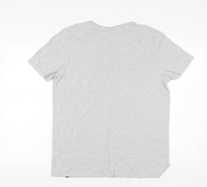 Mens UK Size L Animal Grey  T-Shirt