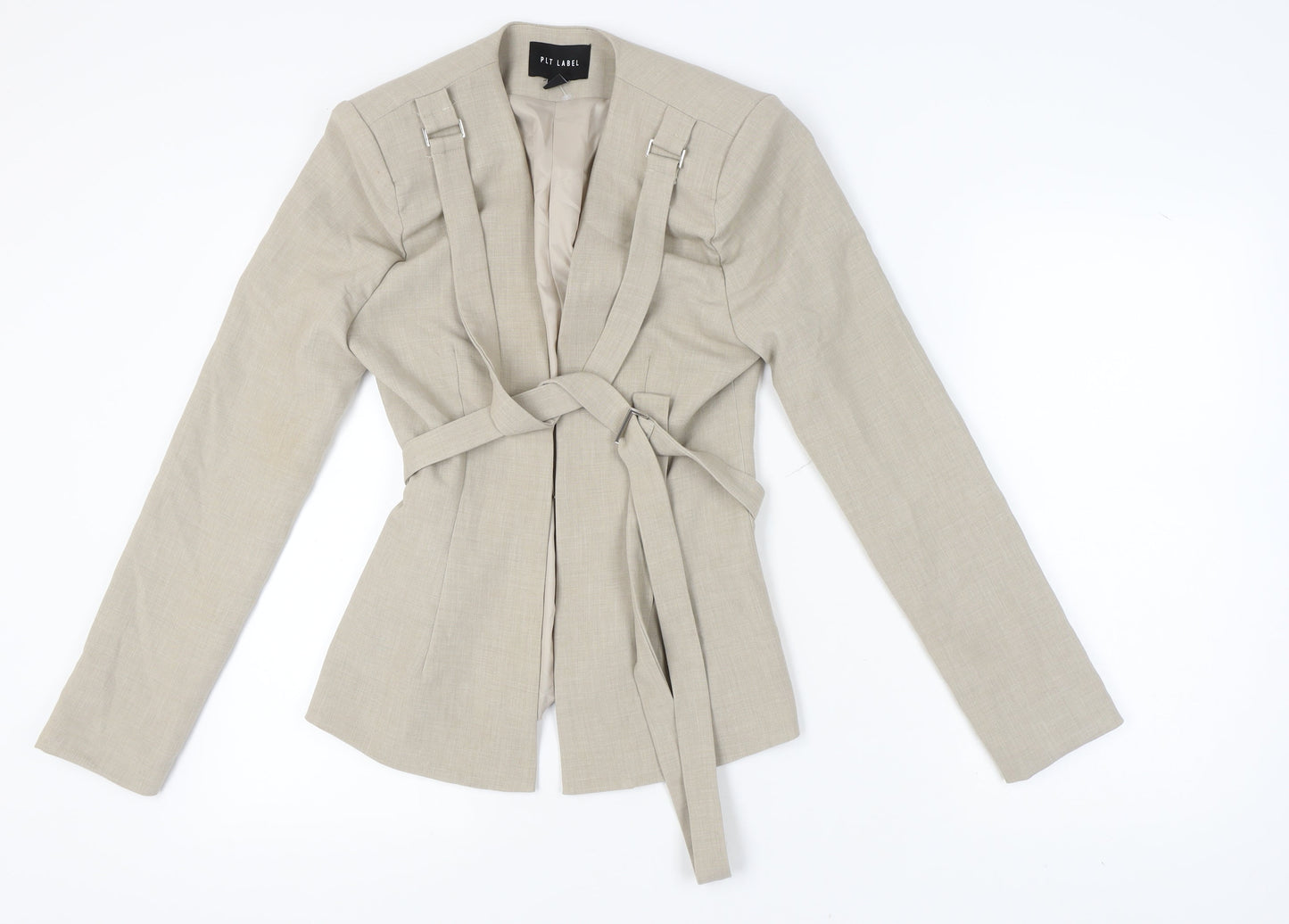 PLT Label Women's Beige Blazer, Size 8
