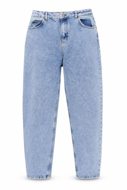 Womens UK Size 32 ASOS DESIGN Regular Fit Mom Blue Jeans