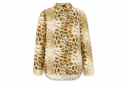 Womens UK Size XL PRETTYLITTLETHING Multicoloured Basic Button-Up
