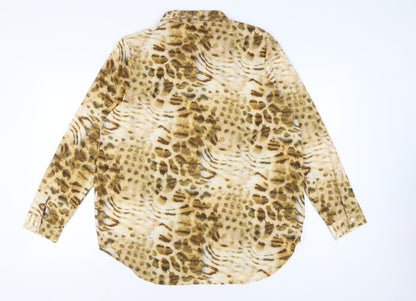 Womens UK Size XL PRETTYLITTLETHING Multicoloured Basic Button-Up