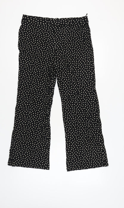 Womens UK Size 16 Marks and Spencer  Trousers Black