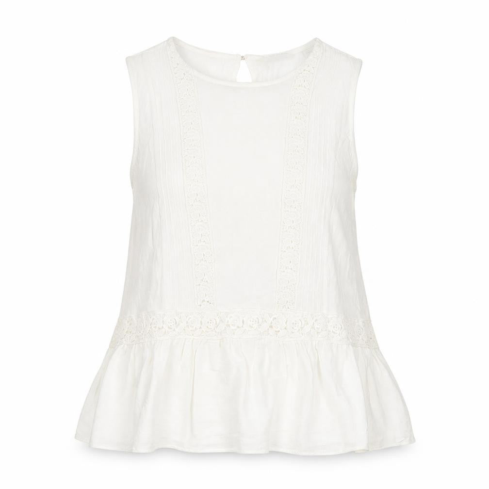 Womens UK Size 8 Jack Wills White Basic Blouse