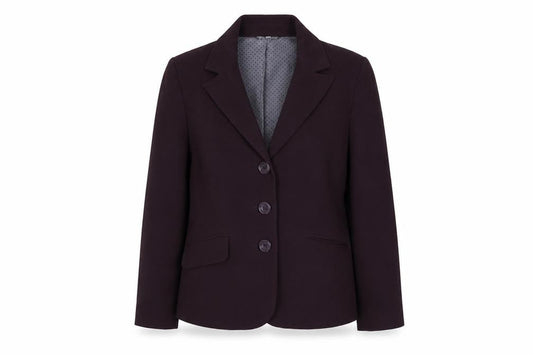 Womens UK Size 16 Isle Regular Purple Blazer