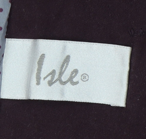Isle Women's Purple Blazer Size 16 Regular Lined