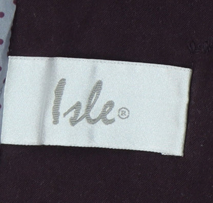 Isle Women's Purple Blazer Size 16 Regular Lined