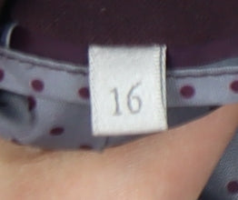 Isle Women's Purple Blazer Size 16 Regular Lined