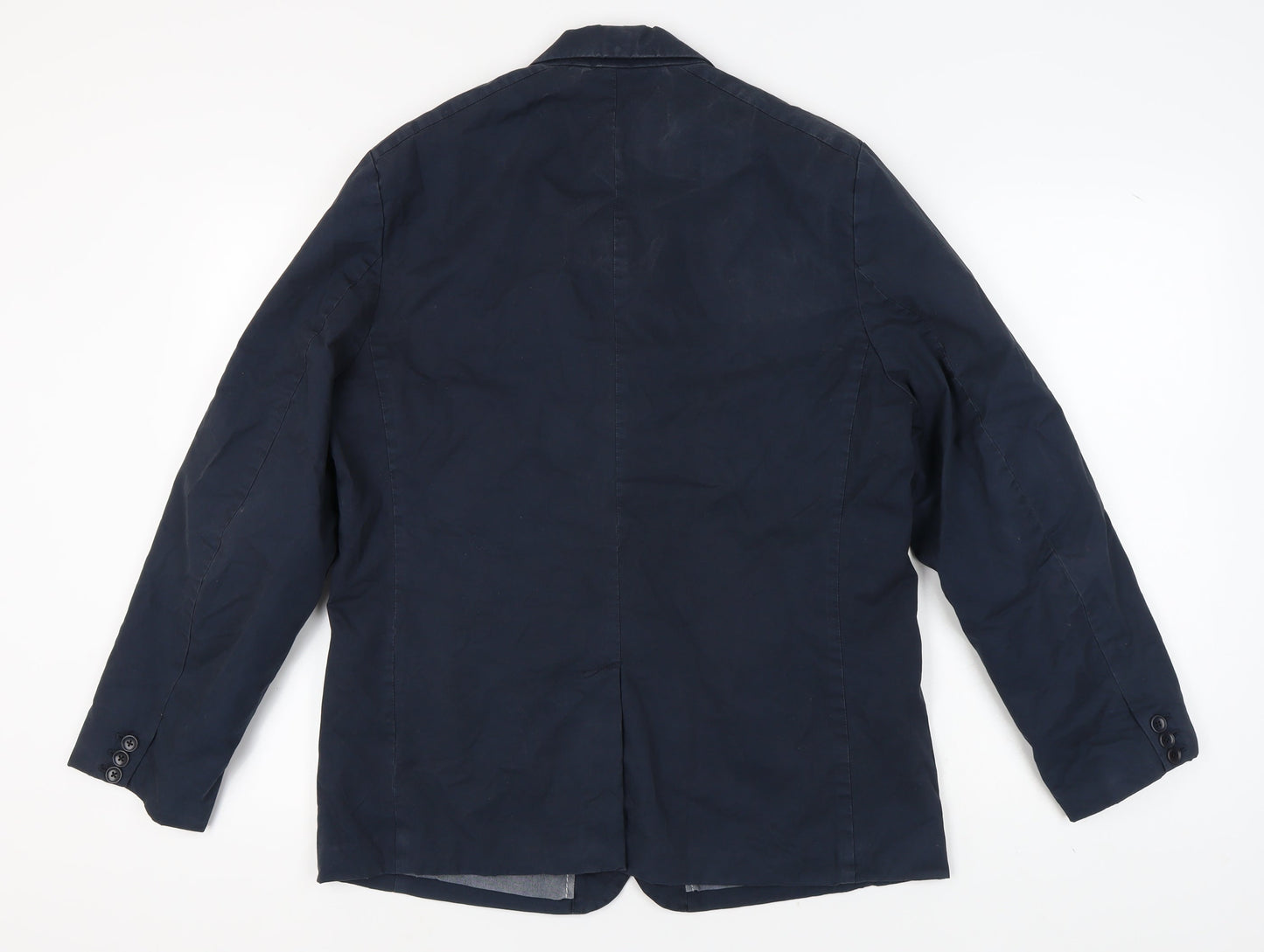 Mens UK Size XL Ben Sherman Regular Blue Suit Jacket