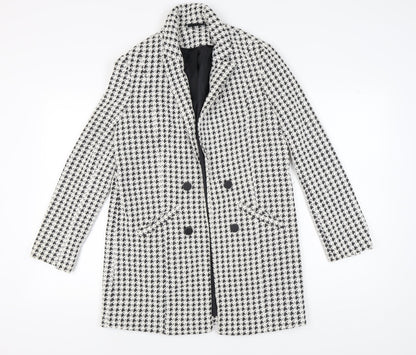 Wallis Women's Houndstooth Blazer UK 12