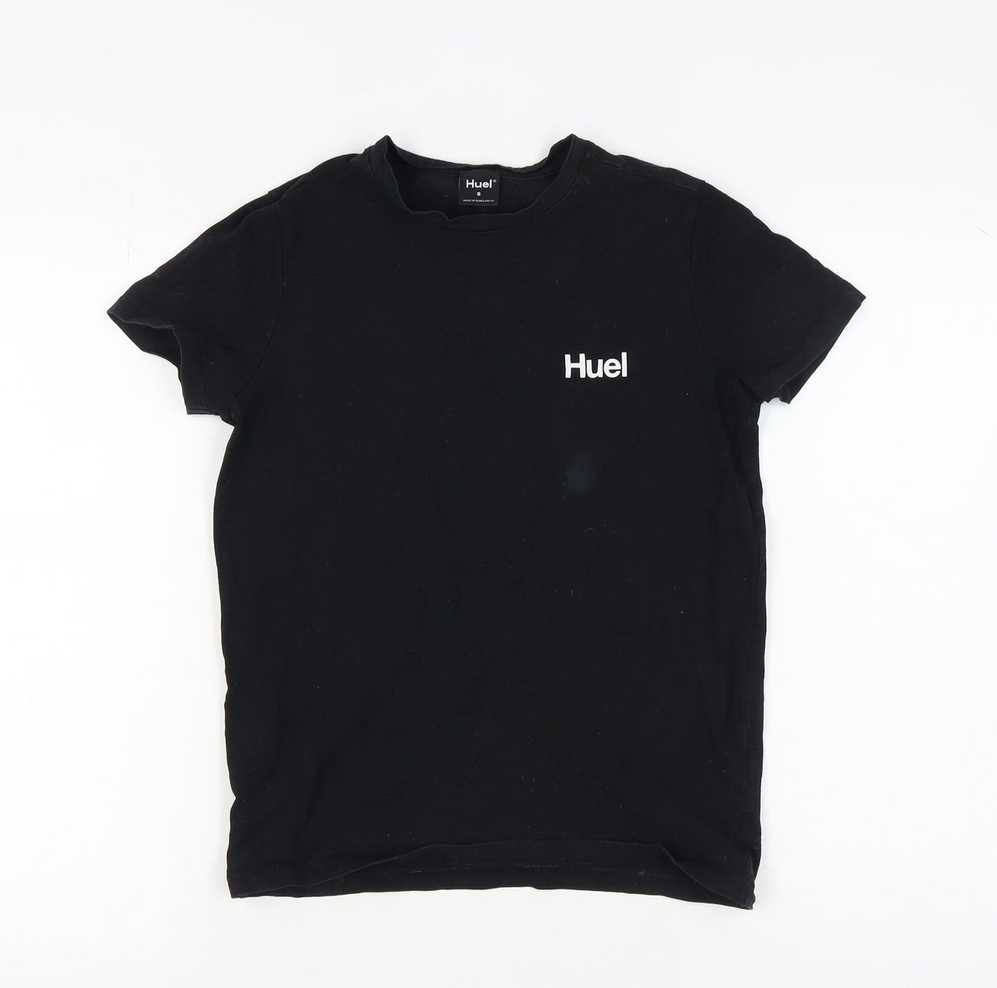 Mens UK Size S Huel Black  T-Shirt
