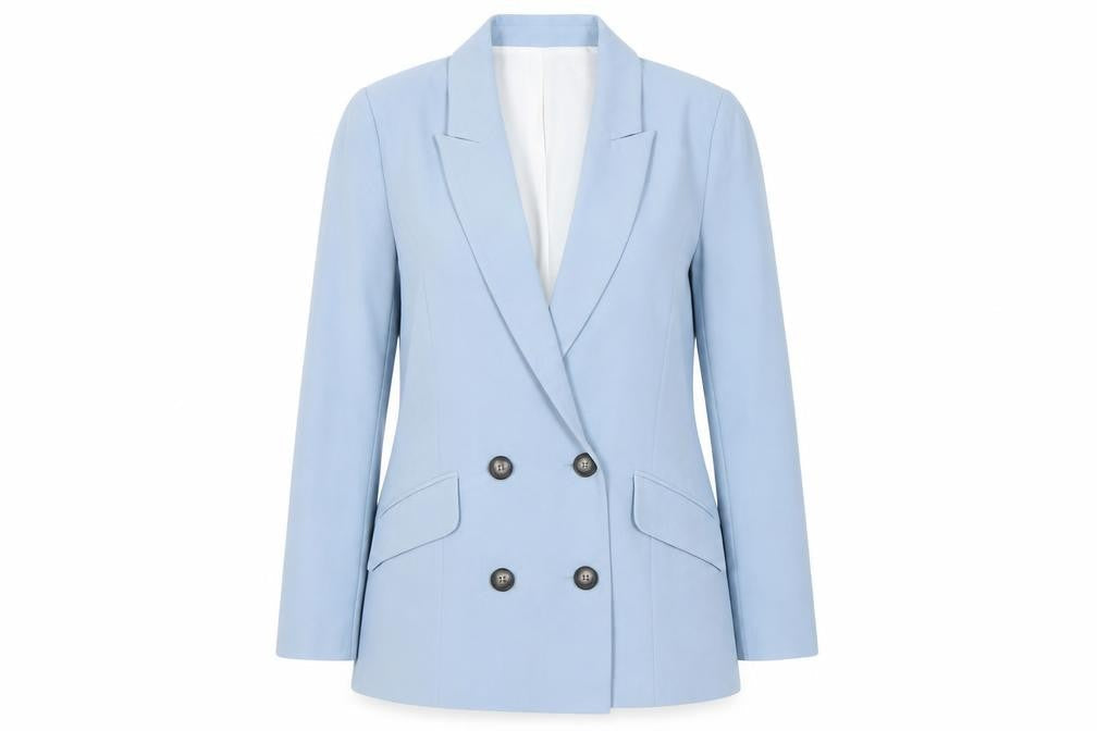 Womens UK Size 8 River Island Regular Blue Blazer