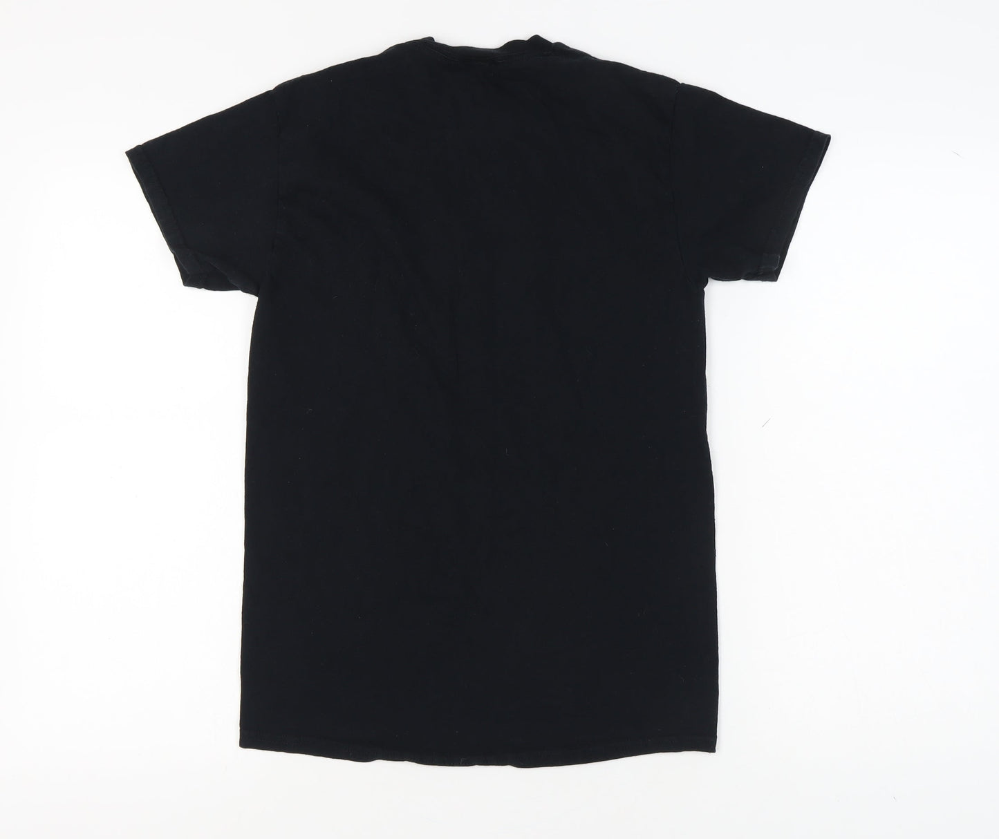 Unisex Adults UK Size S The Beatles Black Basic T-Shirt