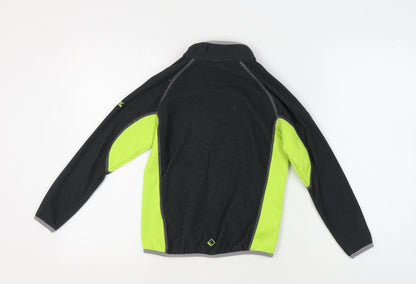 Regatta Black Unisex Kids Track Jacket 9-10 Years