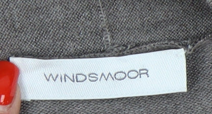 Womens UK Size XL Windsmoor Brown Wrap Jumper