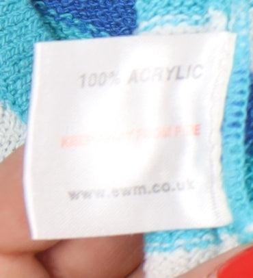 Honor Millburn Women's Blue Striped Pullover Jumper M