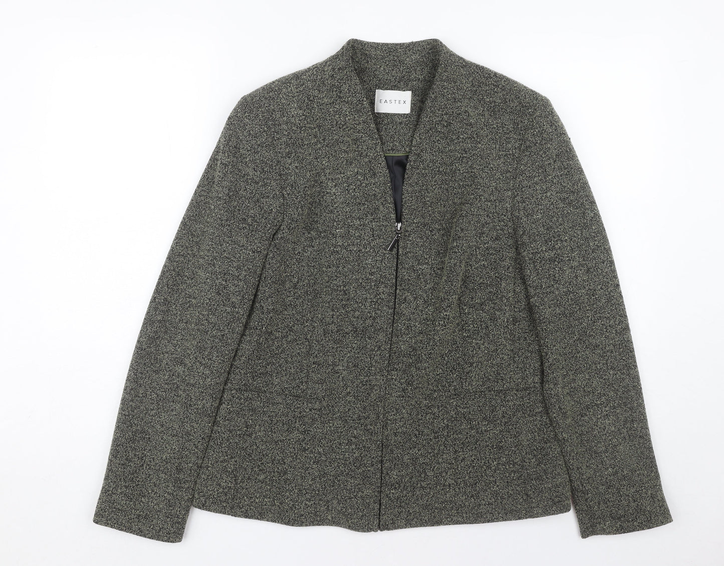 Womens UK Size 10 Eastex Grey Basic Jacket