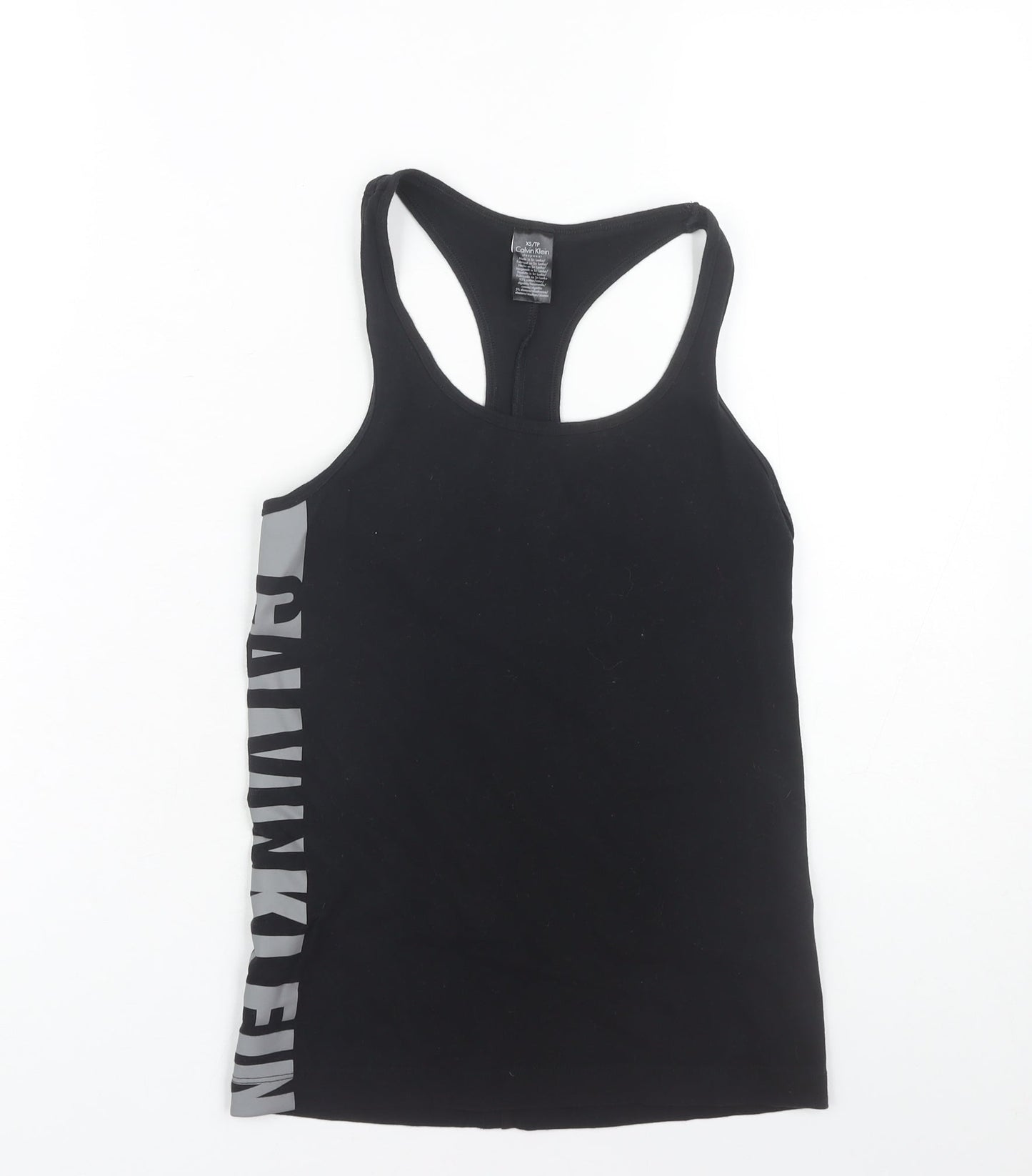 Calvin Klein Black XS Racerback Tank Top