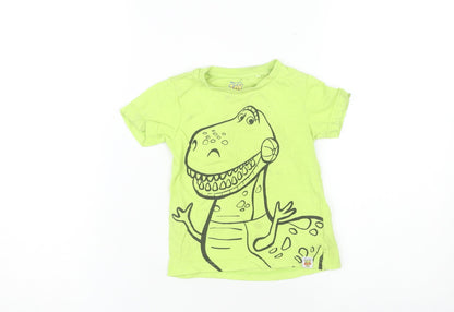 Disney Pixar Unisex Green Toy Story T-Shirt 12-18 Months