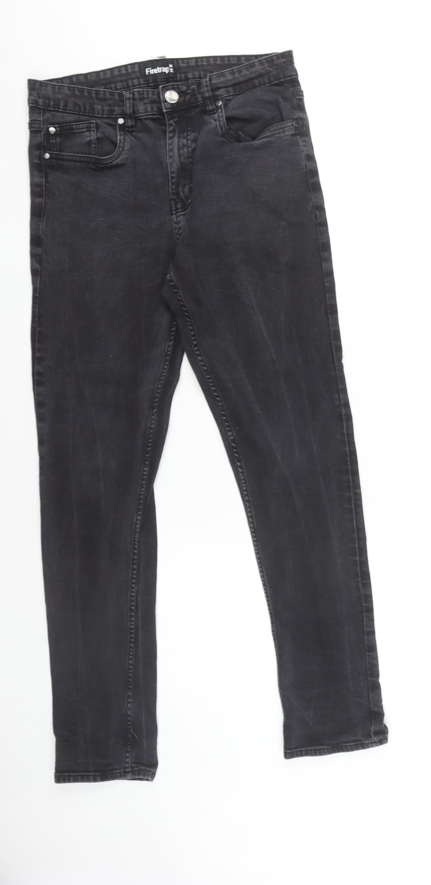 Firetrap Men's Black Skinny Jeans Size 34