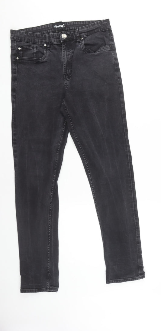 Firetrap Men's Black Skinny Jeans Size 34