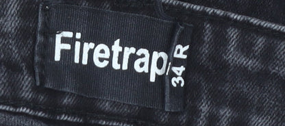 Firetrap Men's Black Skinny Jeans Size 34