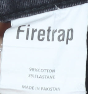 Firetrap Men's Black Skinny Jeans Size 34