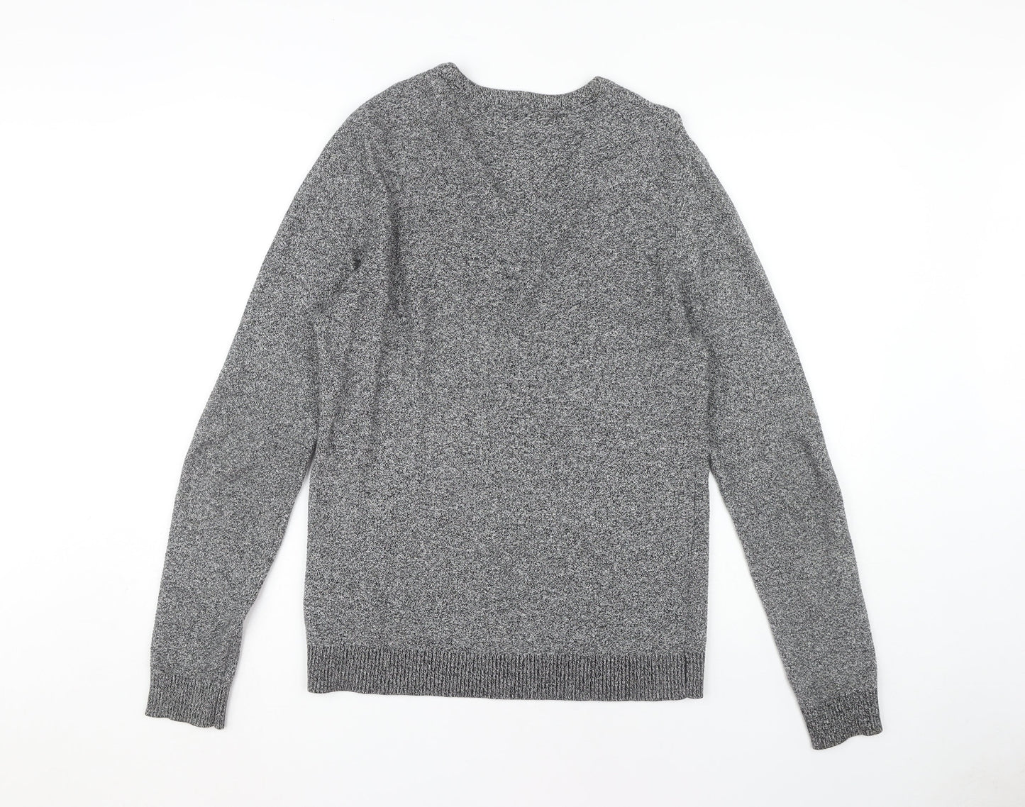 Jack & Jones Men's Grey Pullover Jumper Size S